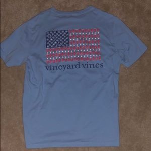 Vineyard Vines Light Blue American/Cup Pong
